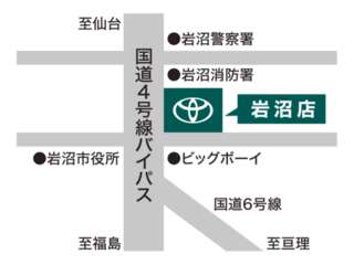 仙台トヨペット 岩沼店の地図