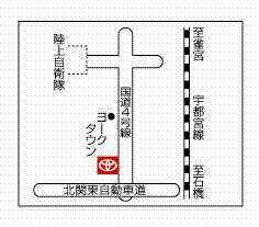 栃木トヨペット&nbsp;石橋店の地図