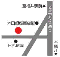 福井トヨペット 南福井店の地図
