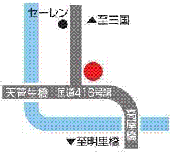 福井トヨペット 天菅生橋店の地図