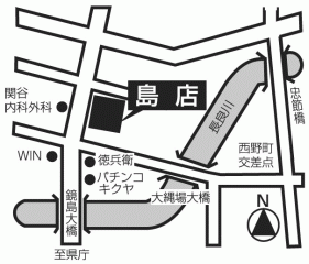 岐阜トヨペット 島店の地図