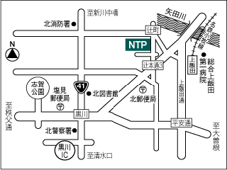 ＮＴＰ名古屋トヨペット 辻町店の地図