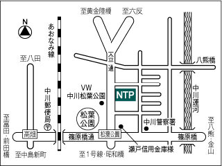 ＮＴＰ名古屋トヨペット 松葉公園店の地図