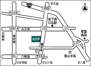 ＮＴＰ名古屋トヨペット 檀渓通店の地図