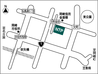 名古屋トヨペット 欠町店の地図