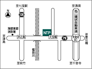 ＮＴＰ名古屋トヨペット 大治店の地図