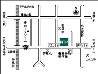 ＮＴＰ名古屋トヨペット 御立店の地図