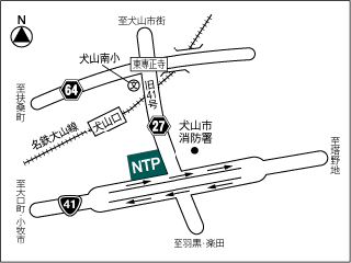 ＮＴＰ名古屋トヨペット 五郎丸店の地図