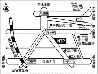 ＮＴＰ名古屋トヨペット 日比野店の地図