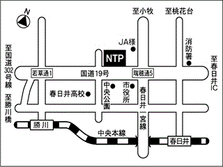 ＮＴＰ名古屋トヨペット 春日井瑞穂通店の地図