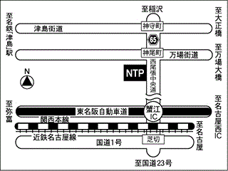 ＮＴＰ名古屋トヨペット 津島店の地図