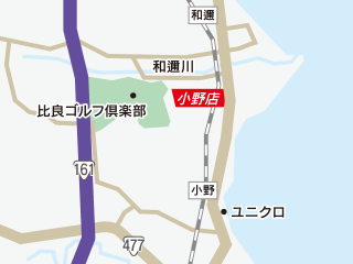 トヨタモビリティ滋賀 小野店の地図
