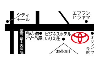 長崎トヨペット 五島店の地図
