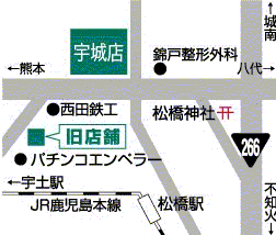 熊本トヨペット 宇城店の地図