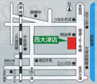 トヨタカローラ滋賀 西大津店の地図
