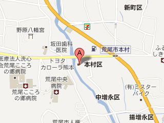 ユナイテッドトヨタ熊本 カローラ熊本 荒尾店の地図
