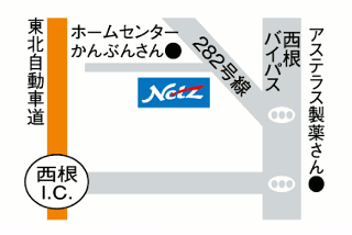 ネッツトヨタ岩手 西根店の地図