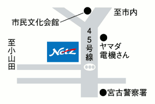 ネッツトヨタ岩手 宮古店の地図