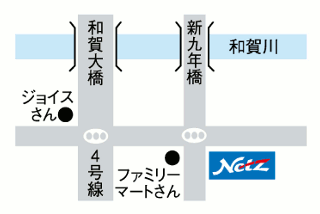 ネッツトヨタ岩手 北上店の地図