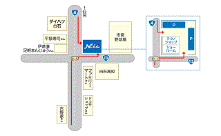 ネッツトヨタ仙台 白石店の地図