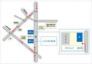 ネッツトヨタ仙台 泉バイパス店の地図