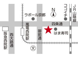 ネッツトヨタヤサカ 四条店の地図