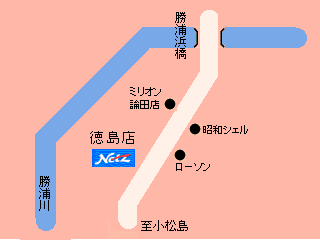 ネッツトヨタ徳島 徳島店の地図