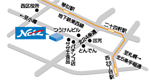 ネッツトヨタ道都 中央店の地図