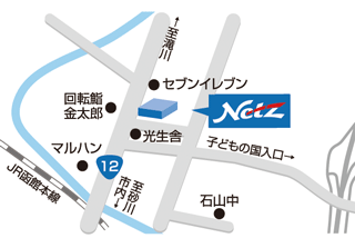 ネッツトヨタ道都 空知店の地図