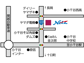 ネッツトヨタ越後 小千谷店の地図