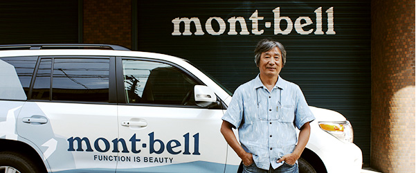 mont-bell C.E.O　辰野 勇　Photo