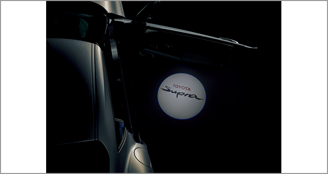 GR 90スープラ純正オプションプロジェクションイルミネーション